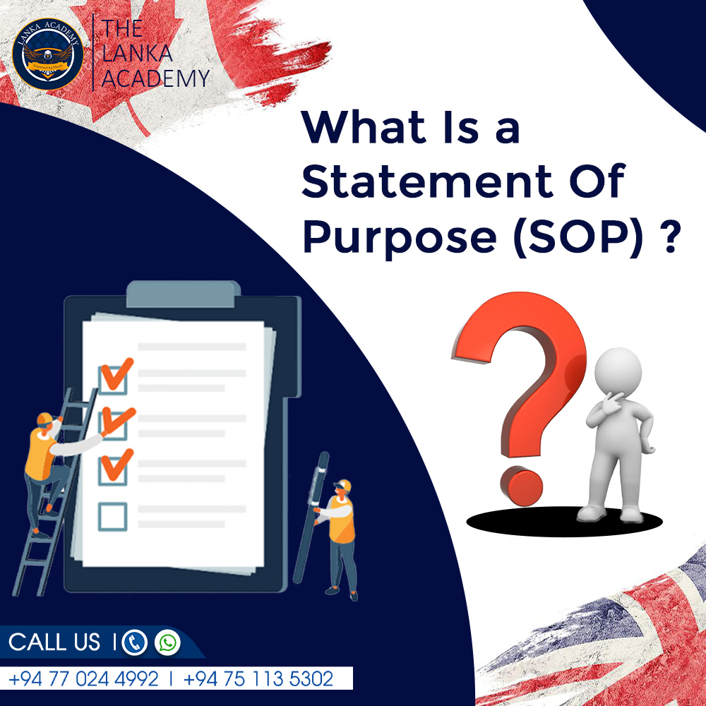 What Is a Statement Of Purpose (SOP) ?
