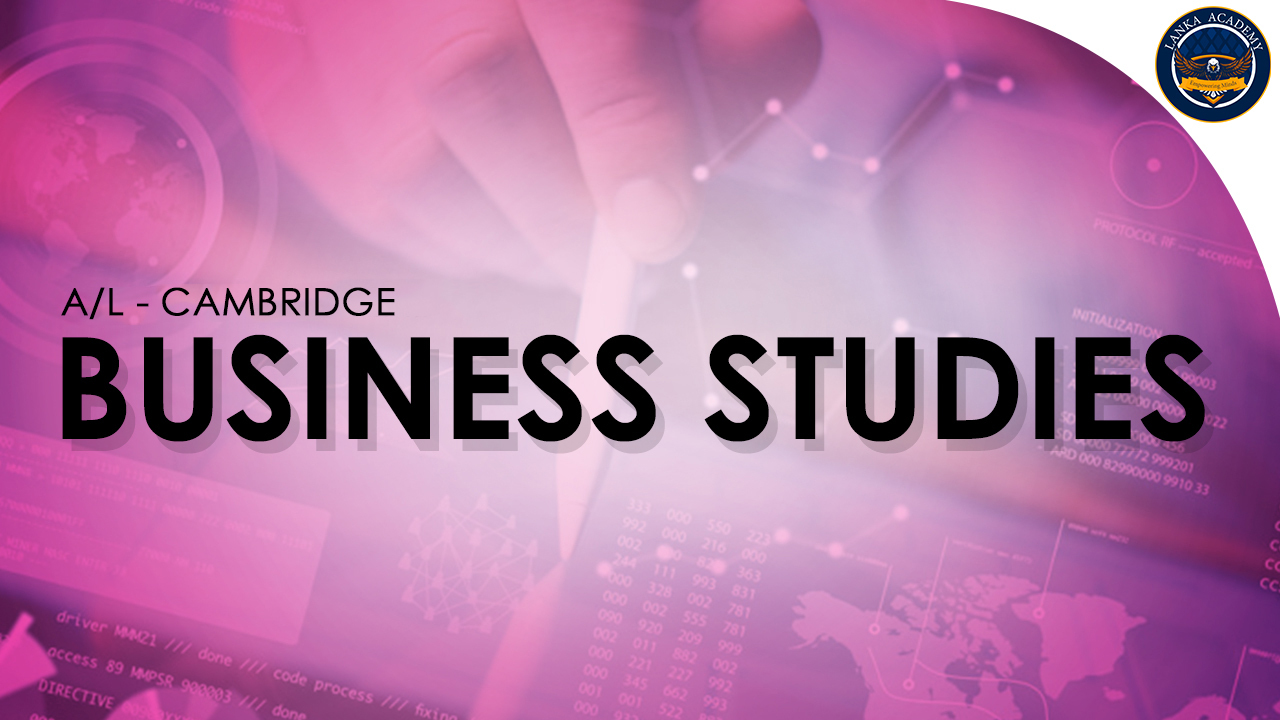 Cambridge International AS and A Level Business (9609)
