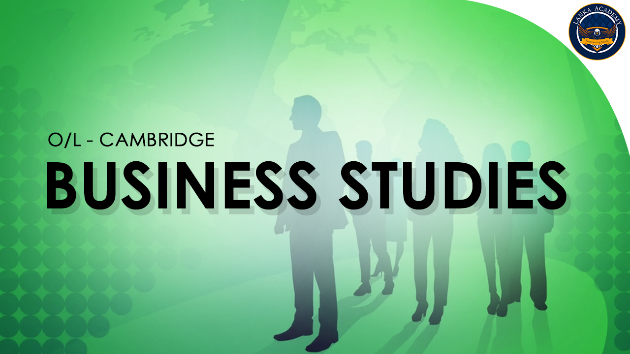 Cambridge O Level Business Studies (7115)