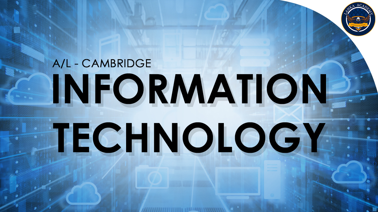 Cambridge International AS and A Level Information Technology (9626)