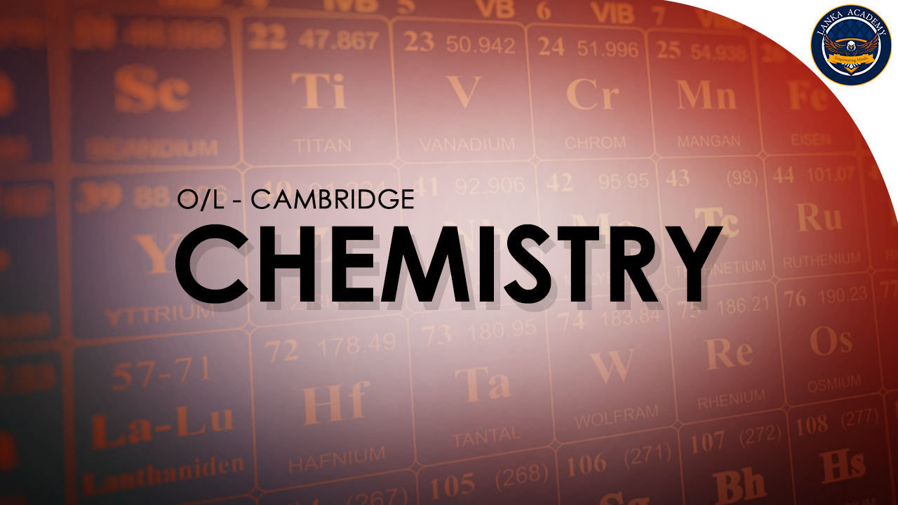 Cambridge O Level Chemistry (5070)