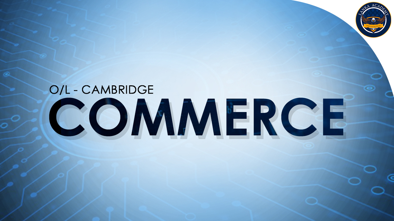 Cambridge O Level Commerce (7100)