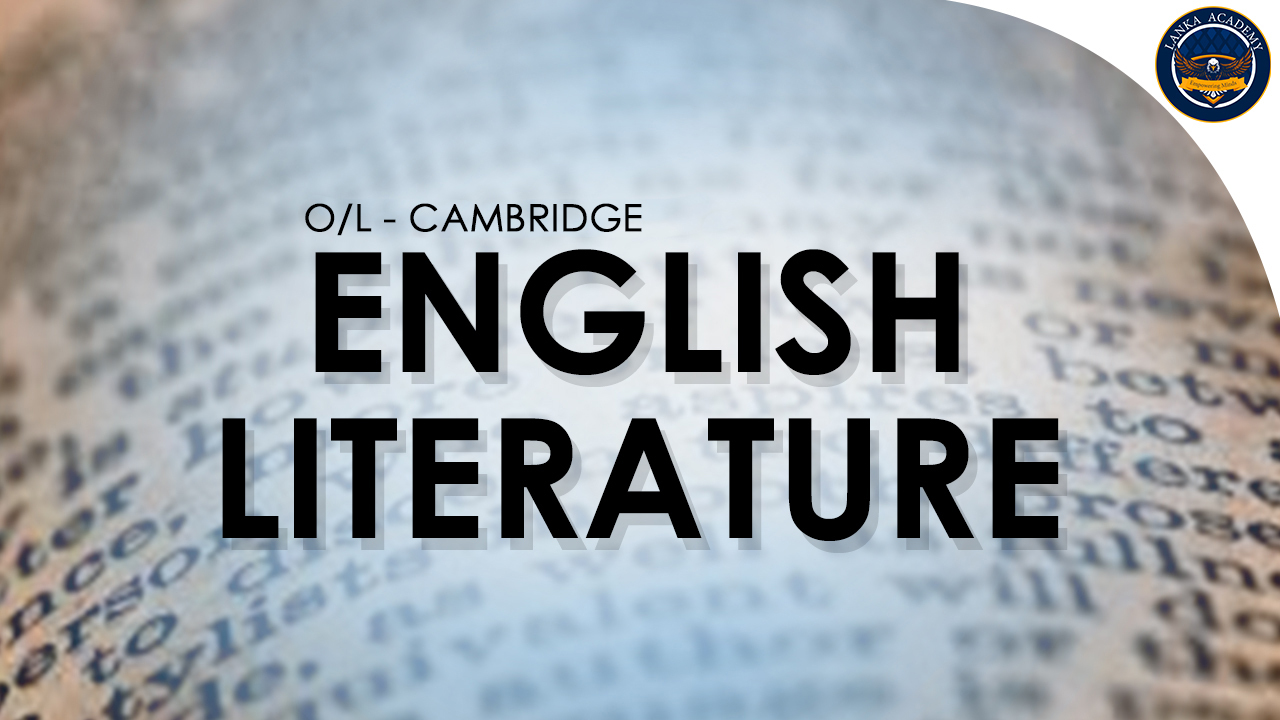 Cambridge O Level Literature in English (2010)
