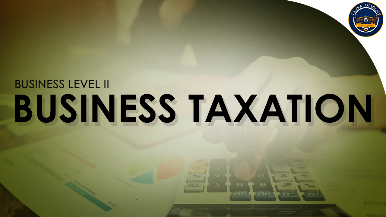 BL7 Business Taxation 