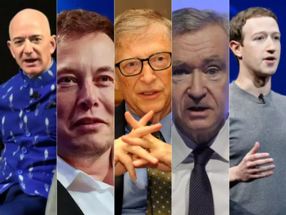 TEN OF THE RICHEST MEN IN THE WORLD.