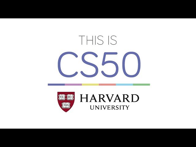 CS50's Introduction to Computer Science