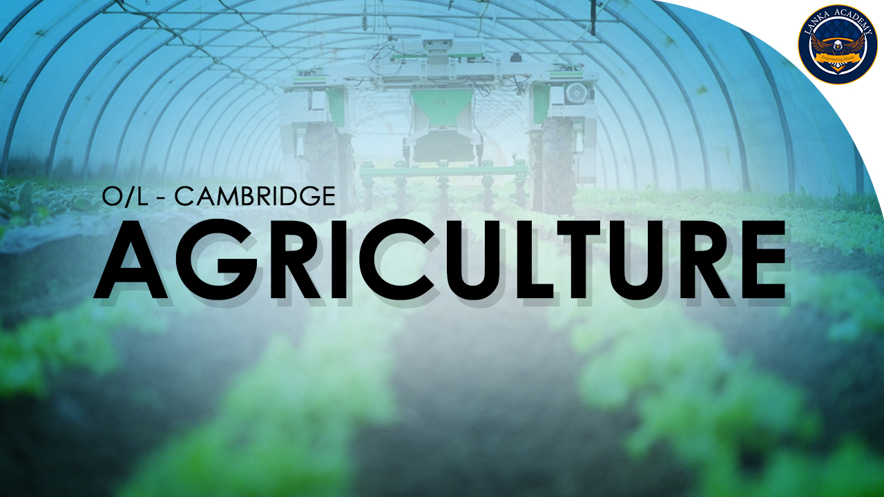 Cambridge O Level Agriculture (5038)
